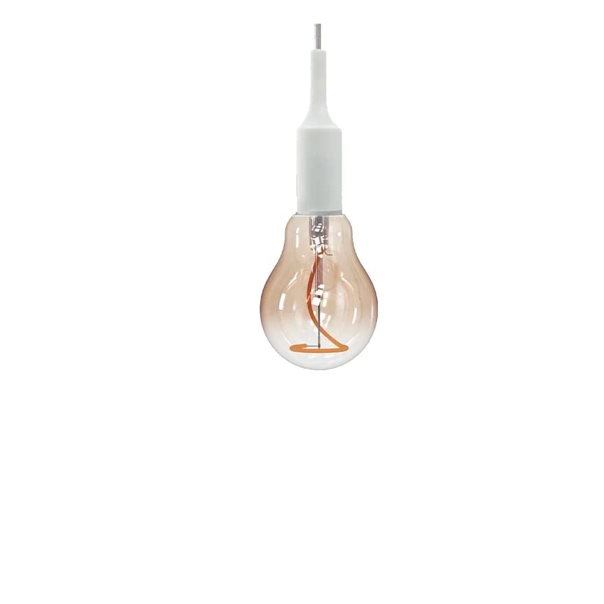 LED Žárovka FILAMENT SHAPE A60 E27/4W/230V 1800K hnědá