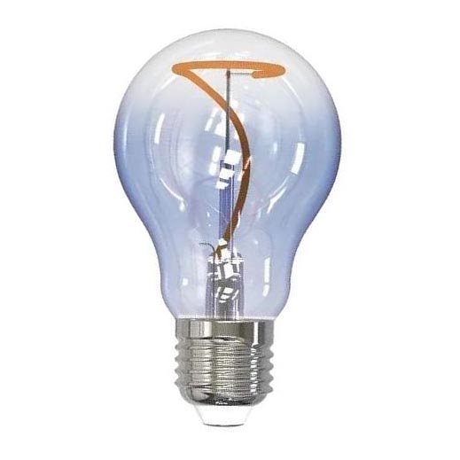 LED Žárovka FILAMENT SHAPE A60 E27/4W/230V 1800K modrá