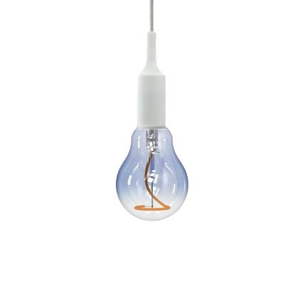 LED Žárovka FILAMENT SHAPE A60 E27/4W/230V 1800K modrá