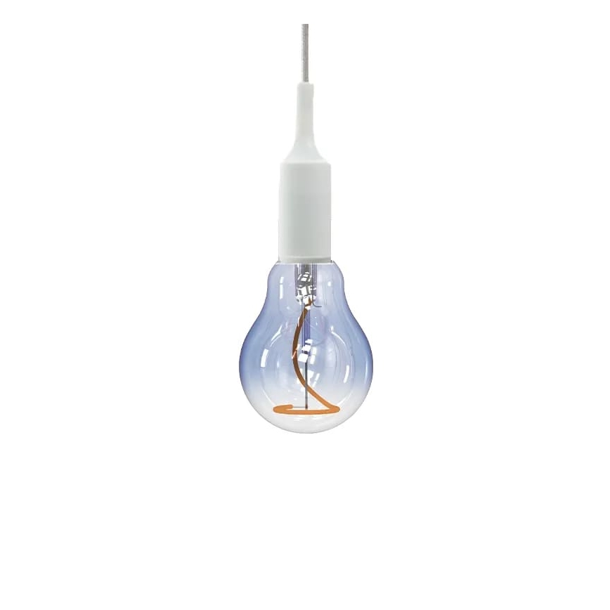 LED Žárovka FILAMENT SHAPE A60 E27/4W/230V 1800K modrá