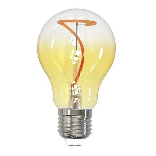 LED Žárovka FILAMENT SHAPE A60 E27/4W/230V 1800K žlutá