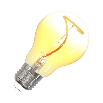 LED Žárovka FILAMENT SHAPE A60 E27/4W/230V 1800K žlutá