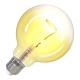LED Žárovka FILAMENT SHAPE G95 E27/4W/230V 1800K žlutá