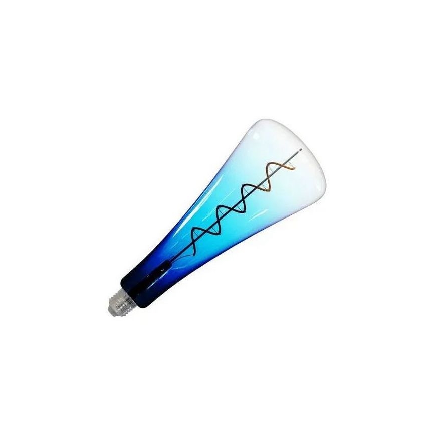LED Žárovka FILAMENT SHAPE T110 E27/5W/230V 1800K modrá