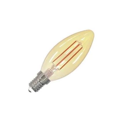 LED Žárovka FILAMENT SLIM VINTAGE C35 E14/4,5W/230V 1800K