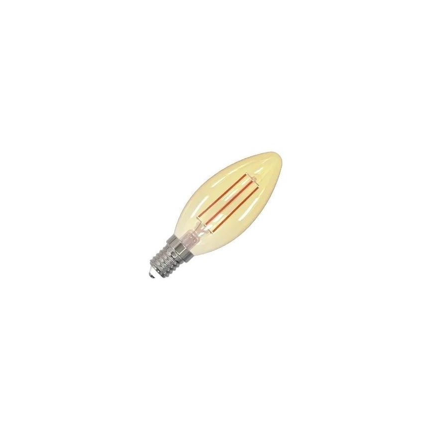 LED Žárovka FILAMENT SLIM VINTAGE C35 E14/4,5W/230V 1800K
