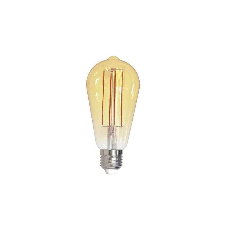 LED Žárovka FILAMENT SLIM VINTAGE ST64 E27/4,5W/230V 1800K