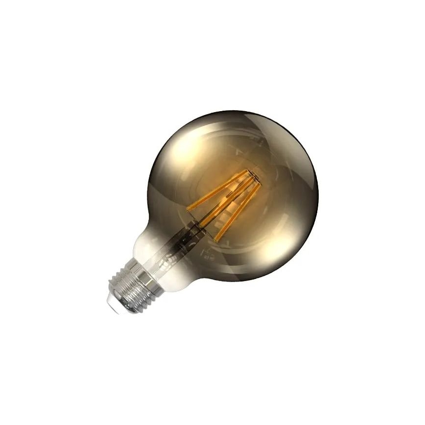 LED Žárovka FILAMENT SMOKE G95 E27/4W/230V 2000K