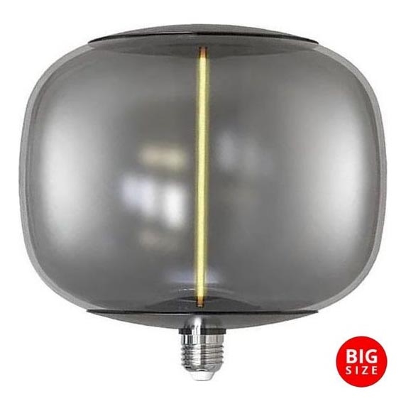 LED Žárovka FILAMENT SMOKE T220 E27/4W/230V 1800K