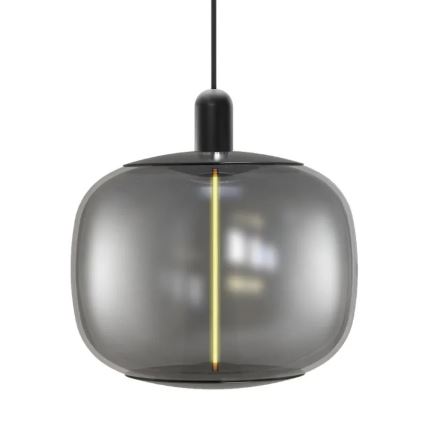 LED Žárovka FILAMENT SMOKE T220 E27/4W/230V 1800K