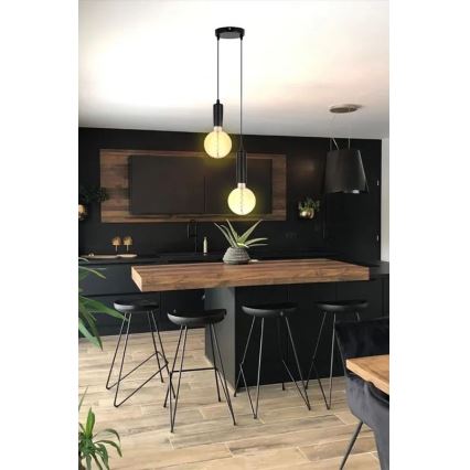 LED Žárovka FILAMENT SPIRAL VINTAGE G200 E27/4W/230V 2000K