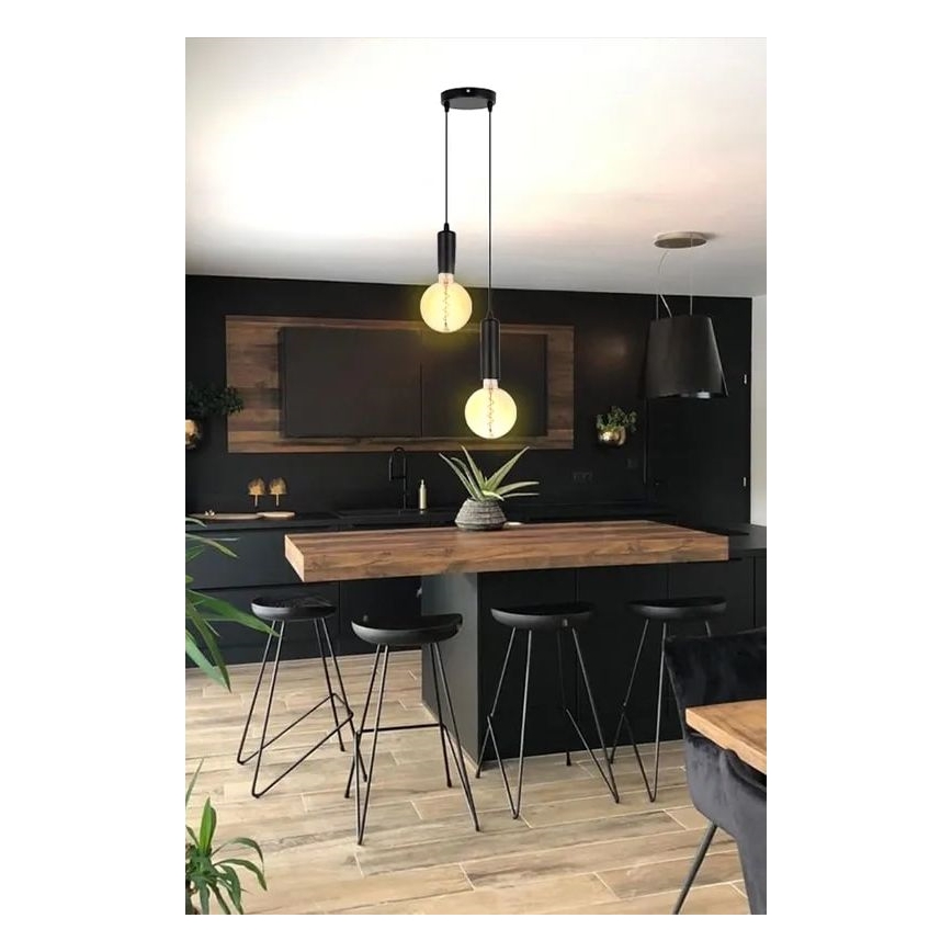 LED Žárovka FILAMENT SPIRAL VINTAGE G200 E27/4W/230V 2000K