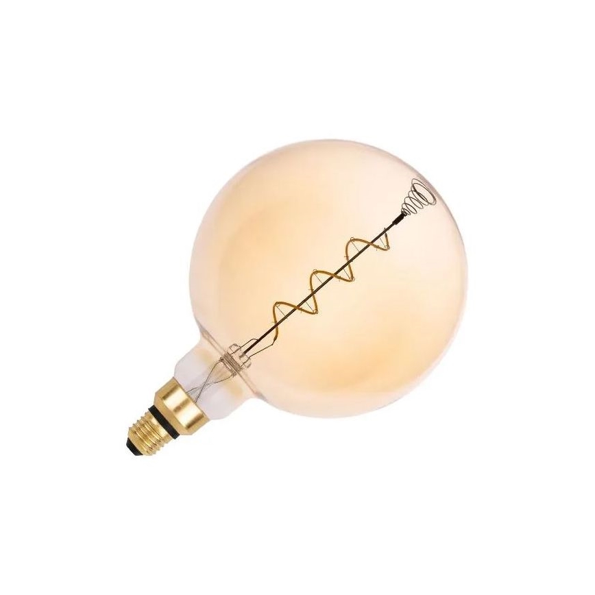 LED Žárovka FILAMENT SPIRAL VINTAGE G200 E27/4W/230V 2000K