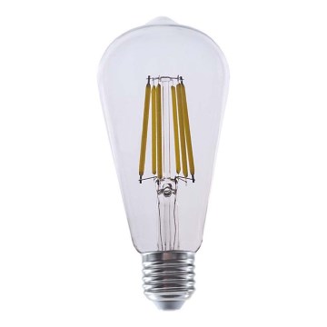 LED Žárovka FILAMENT ST64 E27/4W/230V 3000K Energetická třída A
