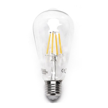 LED Žárovka FILAMENT ST64 E27/6W/230V 2700K - Aigostar