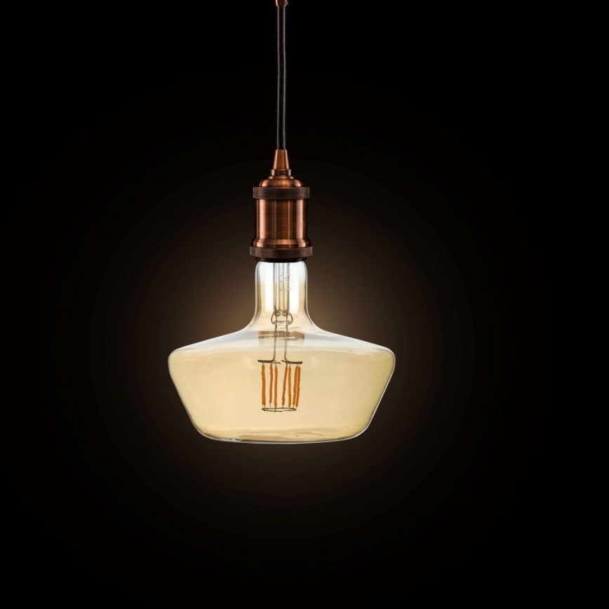 LED Žárovka FILAMENT T180 E27/8W/230V 1800K