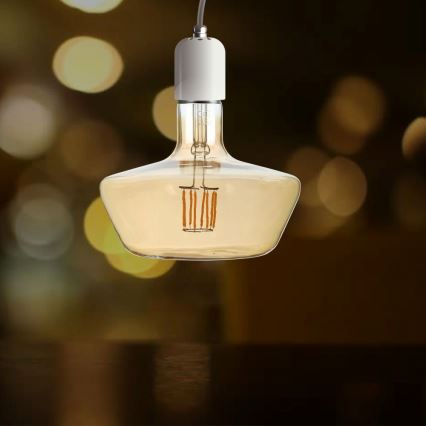 LED Žárovka FILAMENT T180 E27/8W/230V 1800K