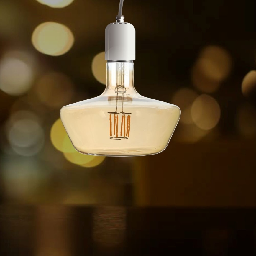 LED Žárovka FILAMENT T180 E27/8W/230V 1800K