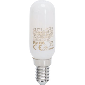 LED Žárovka FILAMENT T25 E14/4W/230V 3000K - Brilagi
