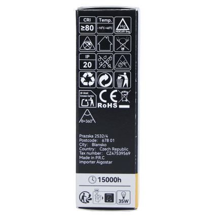 LED Žárovka FILAMENT T25 E14/4W/230V 3000K - BRILAGI