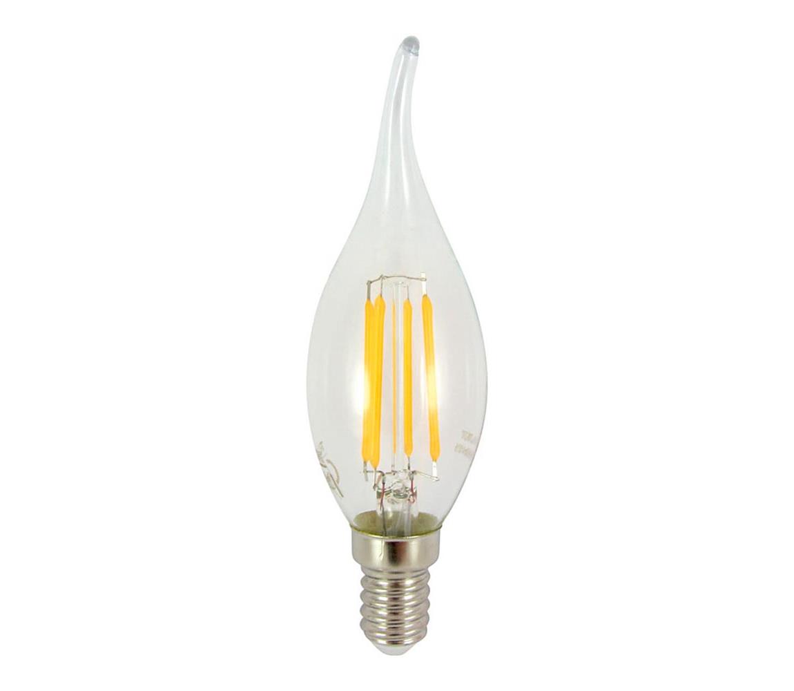 Baterie Centrum LED Žárovka FILAMENT VINTAGE E14/5W/230V BC0443