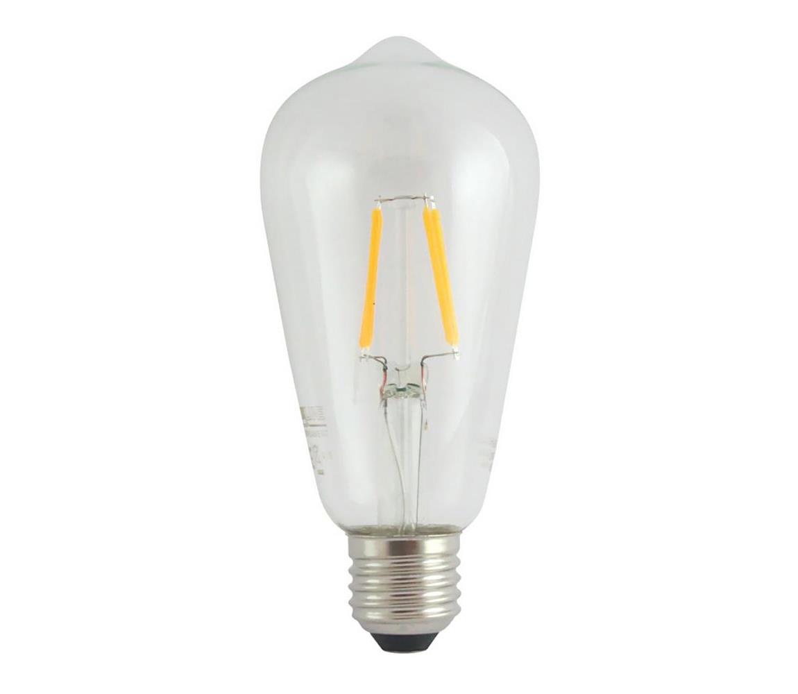 Baterie centrum LED Žárovka FILAMENT VINTAGE E27/8W/230V 2700K BC0251