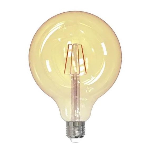 LED Žárovka FILAMENT VINTAGE G125 E27/4W/230V 2000K