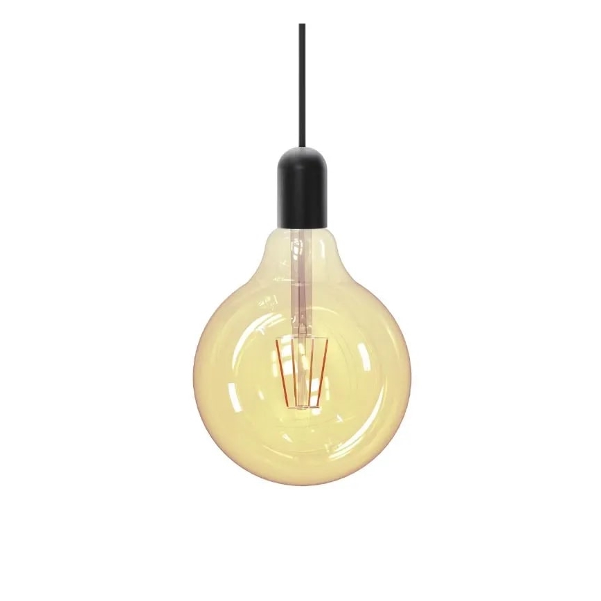 LED Žárovka FILAMENT VINTAGE G125 E27/4W/230V 2000K
