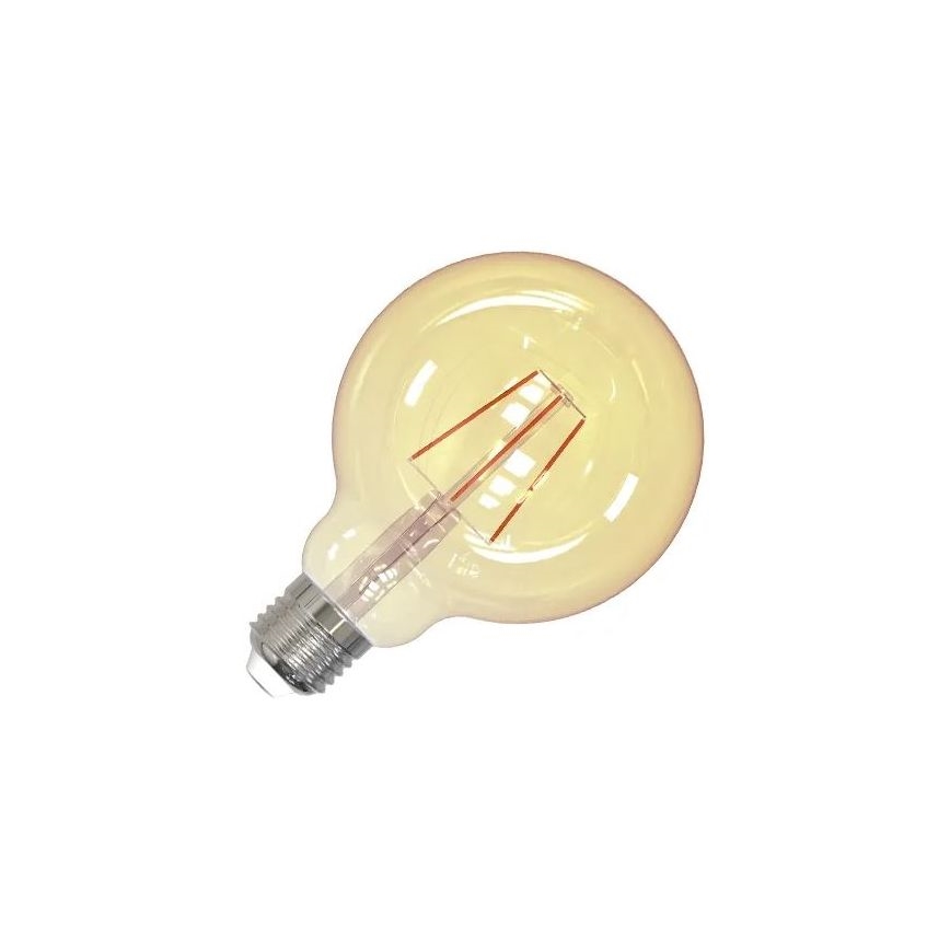 LED Žárovka FILAMENT VINTAGE G95 E27/4W/230V 2000K