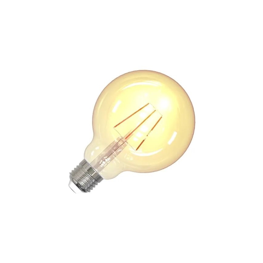 LED Žárovka FILAMENT VINTAGE G95 E27/4W/230V 2000K
