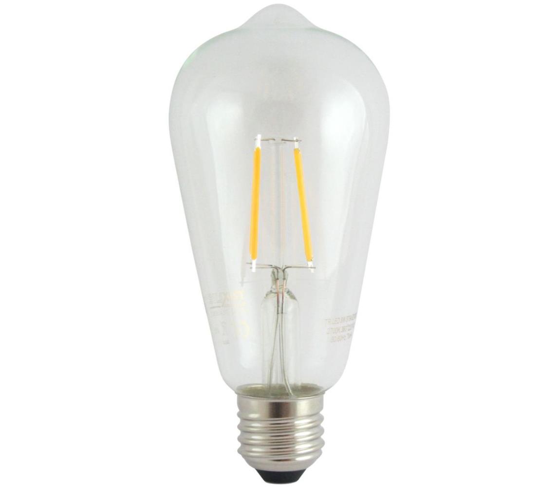 LED Žárovka FILAMENT VINTAGE ST64 E27/4W/230V 2700K 