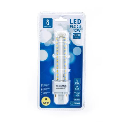 LED Žárovka G24D-3/12W/230V 4000K - Aigostar