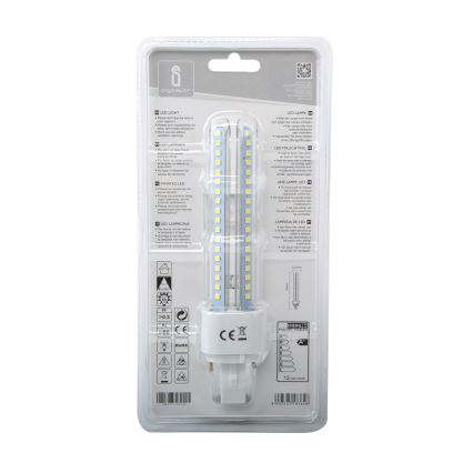 LED Žárovka G24D-3/12W/230V 6500K - Aigostar
