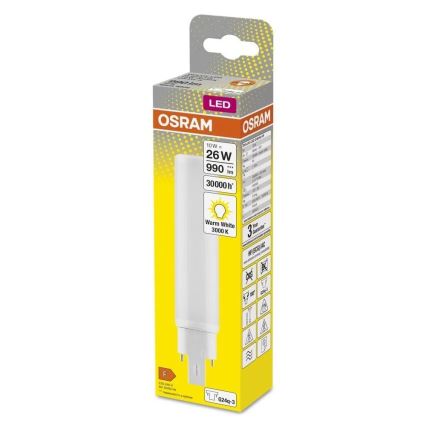 LED Žárovka G24q-3/10W/230V 3000K - Osram