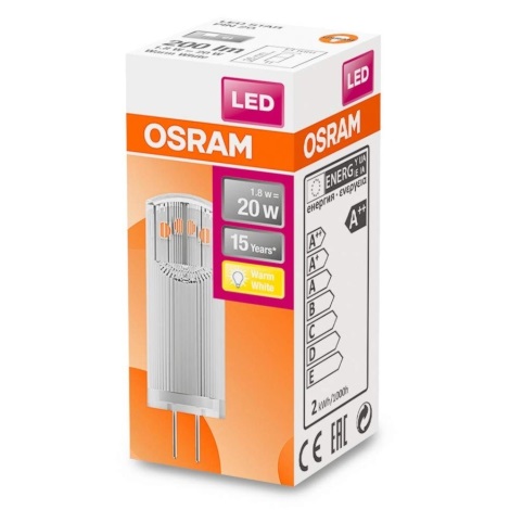 LED Žárovka G4/1,8W/12V 2700K - Osram