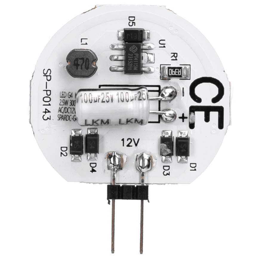 LED Žárovka G4/2,5W/12V 3000K - Aigostar