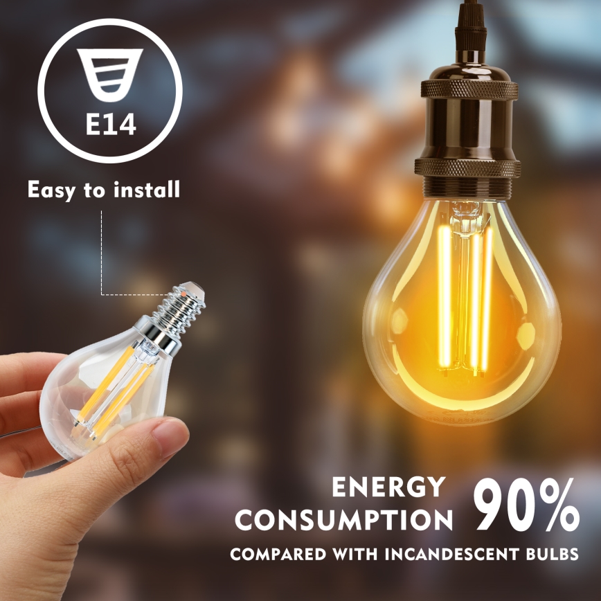 LED Žárovka G45 E14/4W/230V 2700K - Aigostar