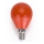 LED Žárovka G45 E14/4W/230V oranžová - Aigostar