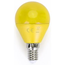 LED Žárovka G45 E14/4W/230V žlutá - Aigostar 100003OGA