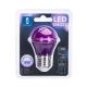 LED Žárovka G45 E27/4W/230V fialová - Aigostar