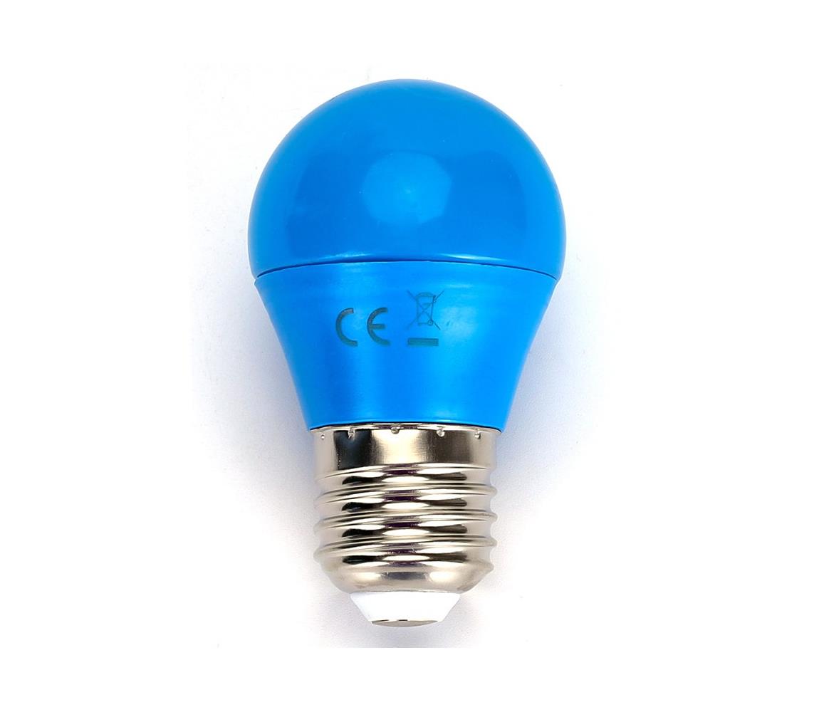  B.V. LED Žárovka G45 E27/4W/230V modrá -  