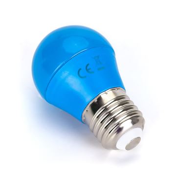 LED Žárovka G45 E27/4W/230V modrá - Aigostar