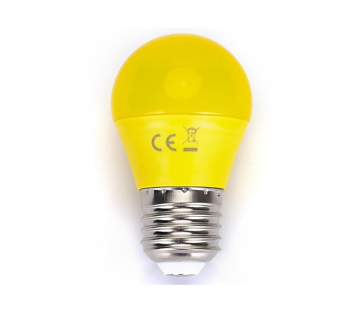  B.V. LED Žárovka G45 E27/4W/230V žlutá -  
