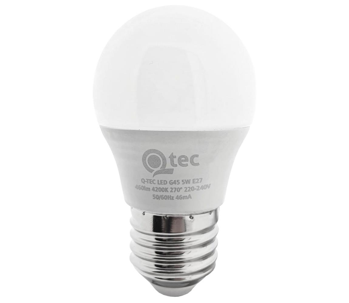  LED Žárovka G45 E27/5W/230V 4200K 