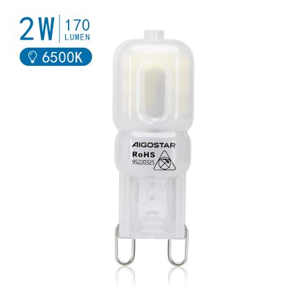 LED Žárovka G9/2W/230V 6500K - Aigostar