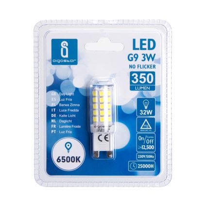 LED Žárovka G9/3W/230V 6500K - Aigostar