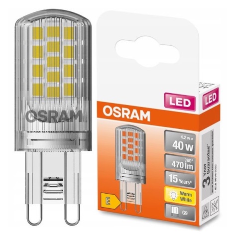LED Žárovka G9/4,2W/230V 2700K - Osram