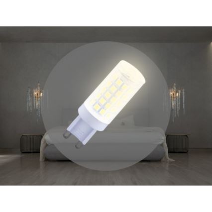 LED Žárovka G9/4,6W/230V 2800K