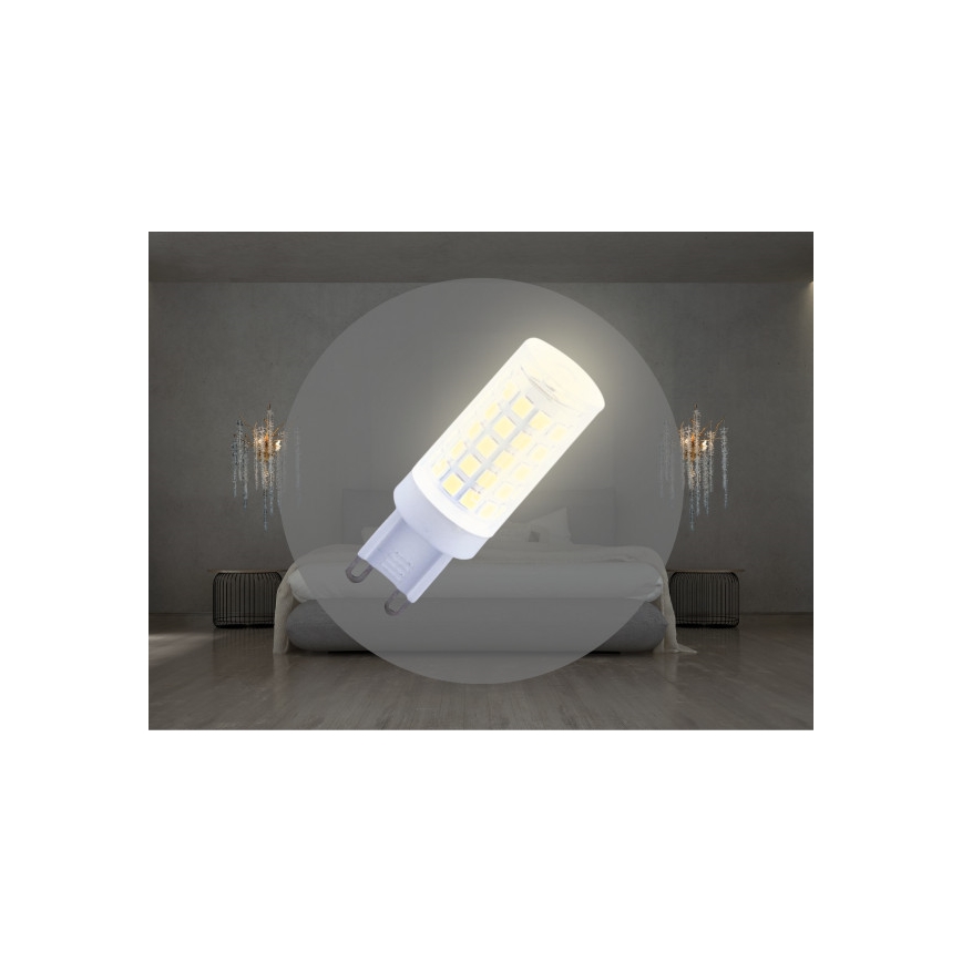 LED Žárovka G9/4,6W/230V 2800K