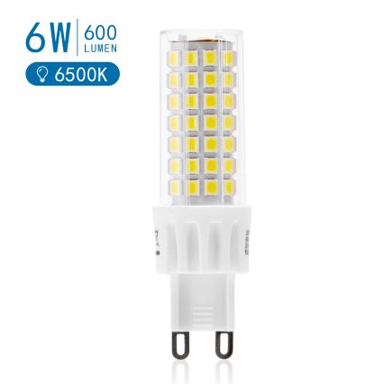 LED Žárovka G9/6W/230V 6500K - Aigostar